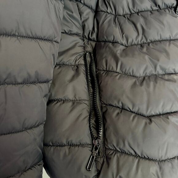 USB-Heated‎ Hooded Puffer – Black, Reflective Lining – XXL (fits XL/1X) - Picture 3 of 10